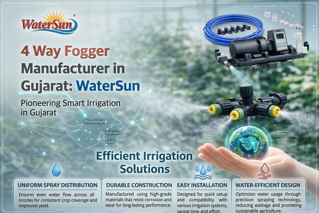 Four Way Fogger Kits for Agriculture and Industrial Use