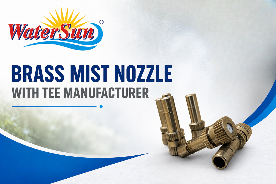 Brass Mist Nozzle With Tee Manufacturer