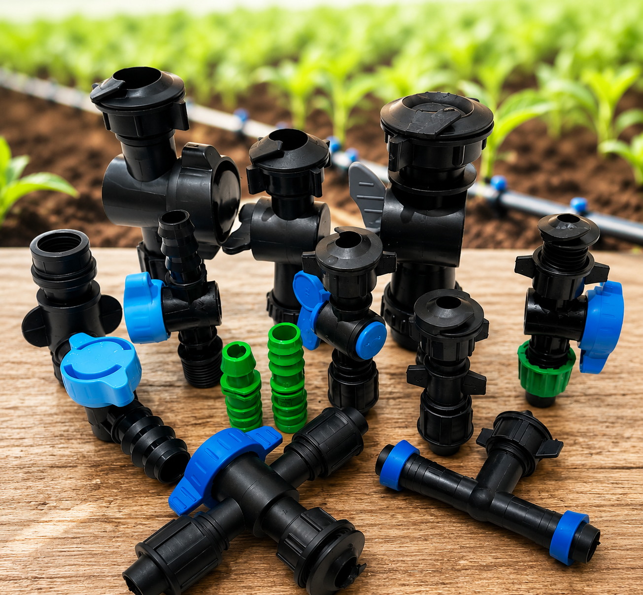 Drip Irrigation Fittings for Agricultural and Irrigation Applications - Water Sun