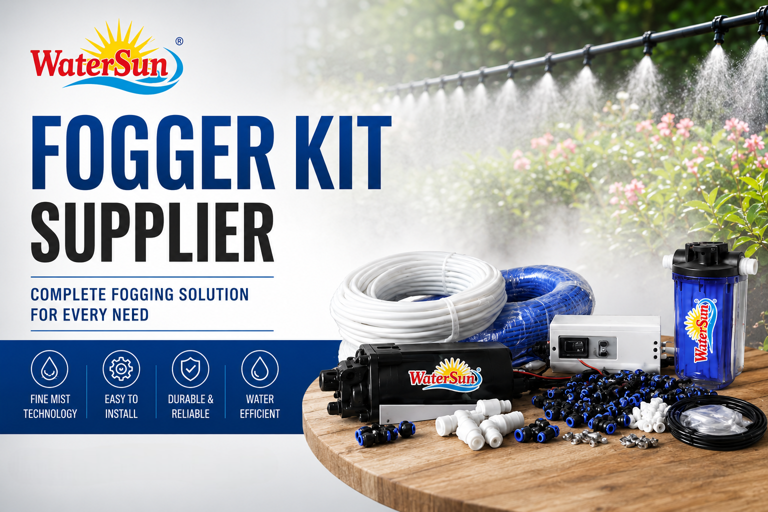 Fogger Kit Supplier - Water Sun