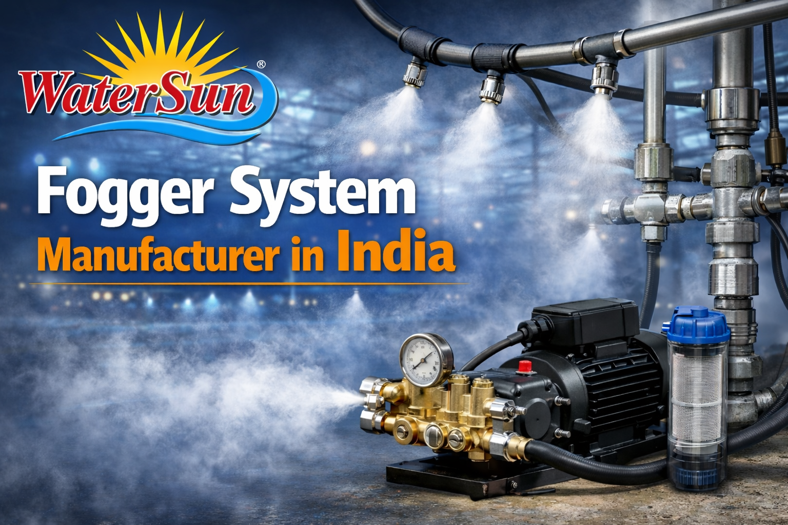 Fogger System Manufacturer in India - Water Sun