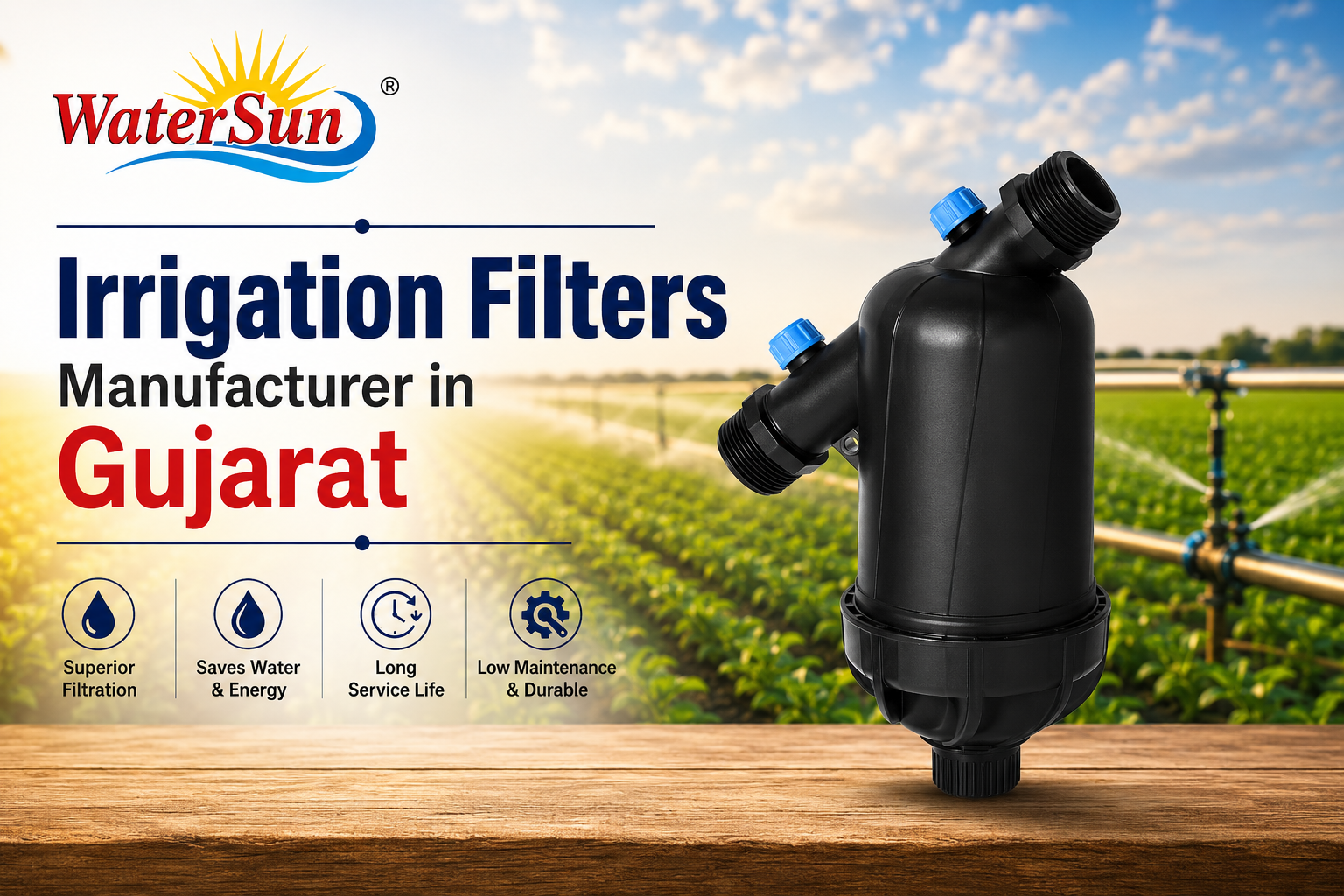 Irrigation Filters Manufacturer in Gujarat - Water Sun