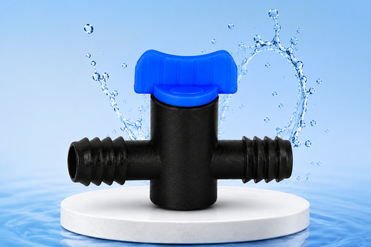 Lateral Cock for Drip Irrigation Systems