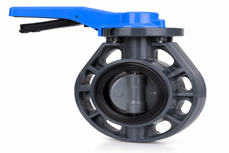 PVC Butterfly Valves 3 Inch for Irrigation and Industrial Applications