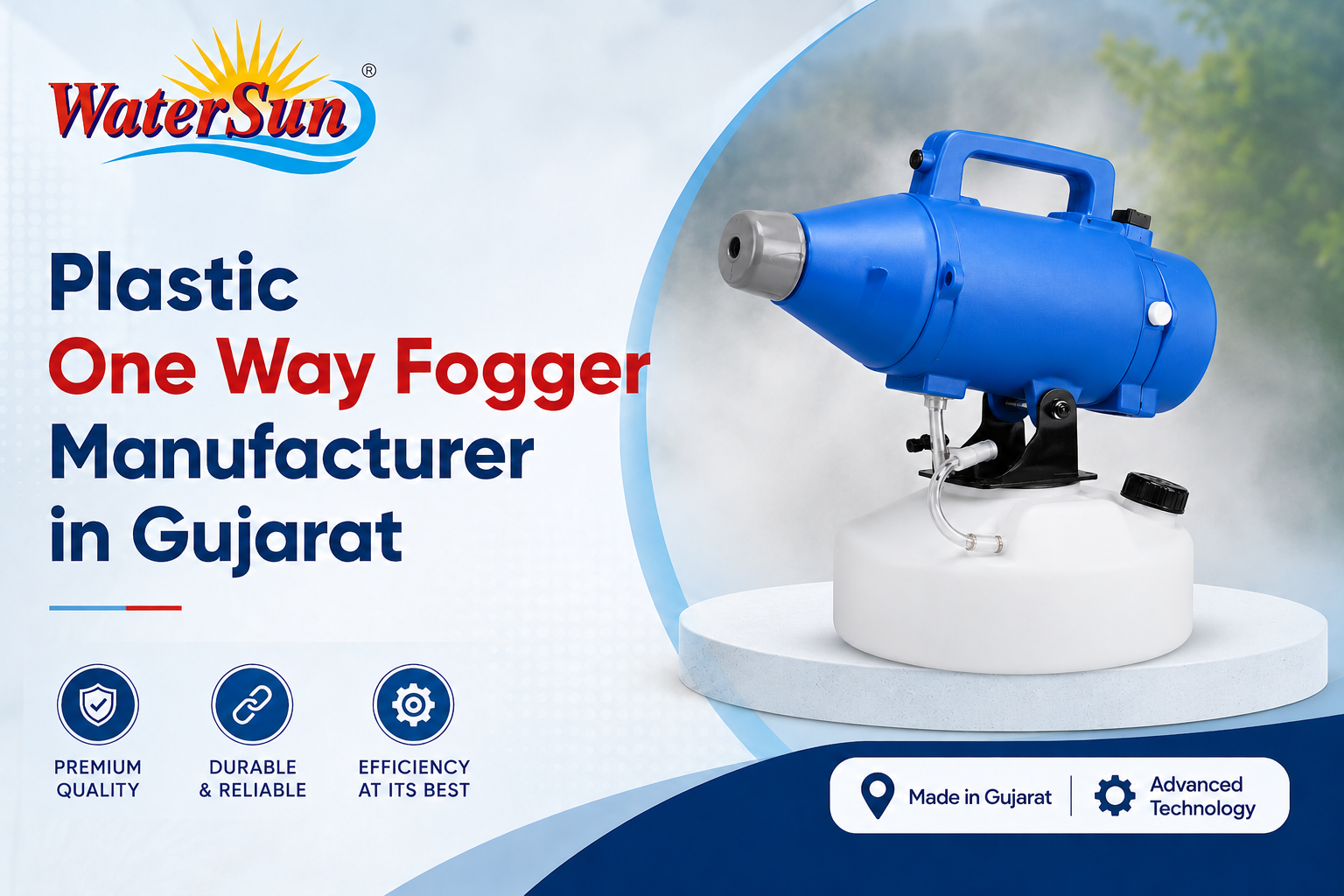 Plastic One Way Fogger Manufacturer in Gujarat