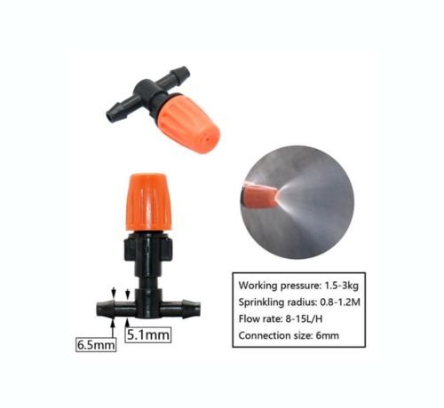 Adjustable Mist Nozzle With TEE Supplier