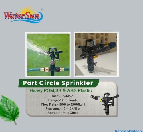 Part Circle Sprinkler 3.4 inch